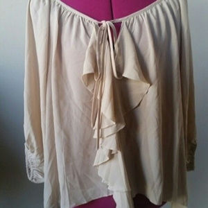 Romantic vintage style blouse